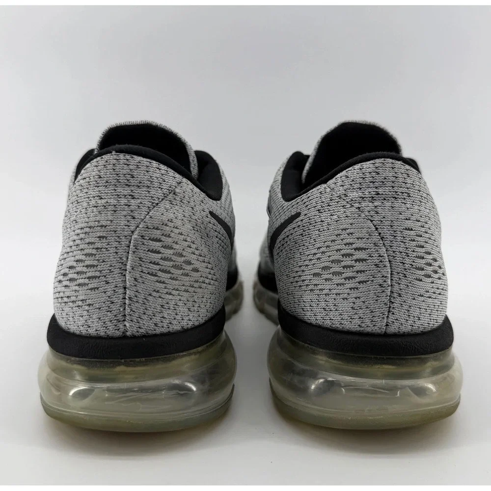 Nike Air Max 2016 Men Size 12 Grey Black White Running Athletic Shoes 806771-001